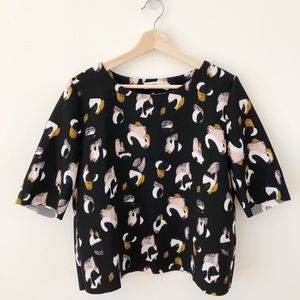 Envii Abstract Blouse